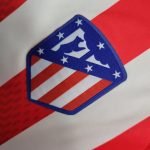 23-24 Atletico Madrid Home Kit Full Sleeve Jersey (Fans Version) Football Shirt - Image 3