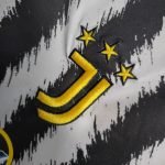 23-24 Juventus Home Kit Full Sleeve Jersey (Fans Version) Football Shirt - Image 3