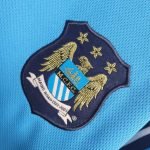 01-02 Manchester City Home Kit Retro Jersey Shirt Size S-XXL - Image 3