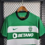 23-24 Sporting CP Home Jersey (Fans Version) Football Shirt - Image 4