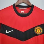 09-10 Retro Manchester United Jersey Home Football Shirt S-XXL - Image 5