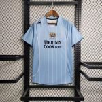 07-08 Manchester City Home Kit Retro Jersey Shirt Size S-XXL