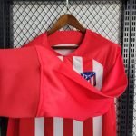 23-24 Atletico Madrid Home Kit Full Sleeve Jersey (Fans Version) Football Shirt - Image 6