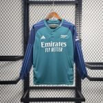 23-24 Arsenal Away Kit Full Sleeve Jersey (Fans Version) Football Shirt