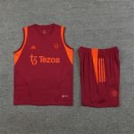 Manchester United Training Kit (Tops+Shorts)-QS#MU015S - Image 3