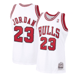Chicago Bulls Michael Jordan #23 Mitchell & Ness White 1997-98 Hardwood Classics Jersey