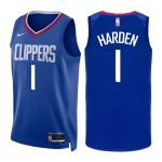 Los Angeles Clippers James Harden #1 Royal 2022/23 Swingman Jersey - Icon Edition