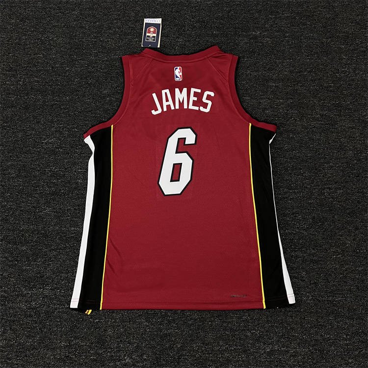 0b4431e9 Miami Heat Jimmy Butler #22 Jordan Brand Red 2022/23 Swingman Jersey - Statement Edition - Image 8