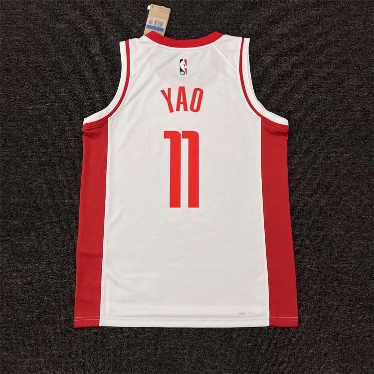 11aa7fd0 Houston Rockets Jalen Green #4 White 2022/23 Swingman Jersey - Association Edition - Image 5