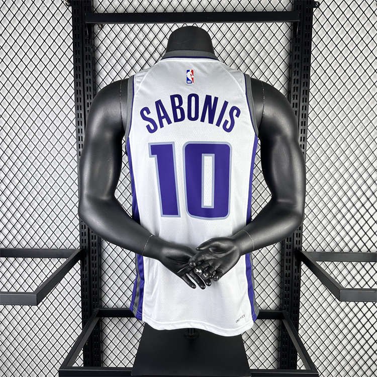 143a9804 Sacramento Kings De'Aaron Fox #5 White 22/23 Swingman Jersey - Association Edition - Image 5
