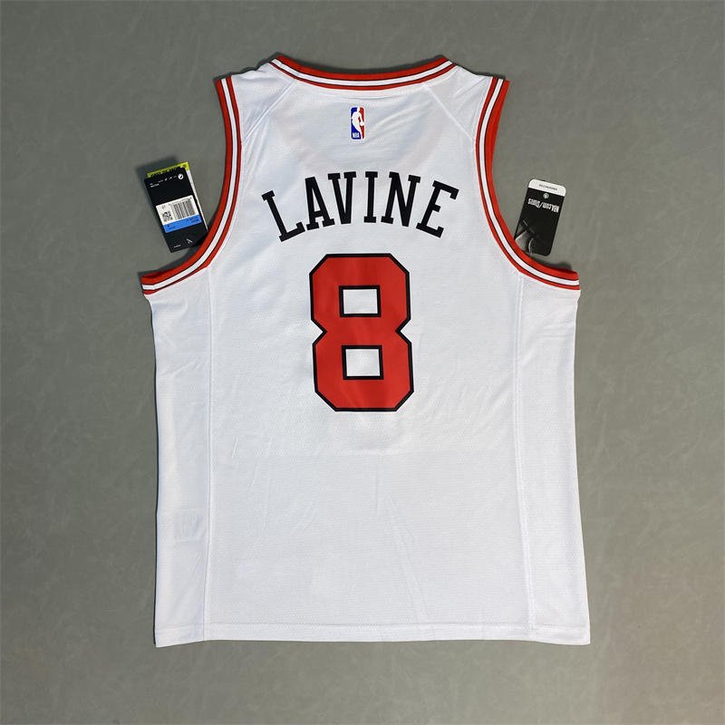 1a5bc4cf Chicago Bulls DeMar DeRozan #11 White 2022/23 Swingman Jersey - Association Edition - Image 7