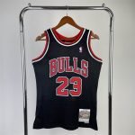 Chicago Bulls Dennis Rodman #91 Mitchell & Ness Black 97-98 Hardwood Classics Jersey - Image 2