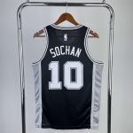 San Antonio Spurs Victor Wembanyama #1 Black 2022/23 Swingman Jersey - Icon Edition - Image 5