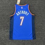 Oklahoma City Thunder Josh Giddey #3 Blue 2022/23 Swingman Jersey - Icon Edition - Image 7