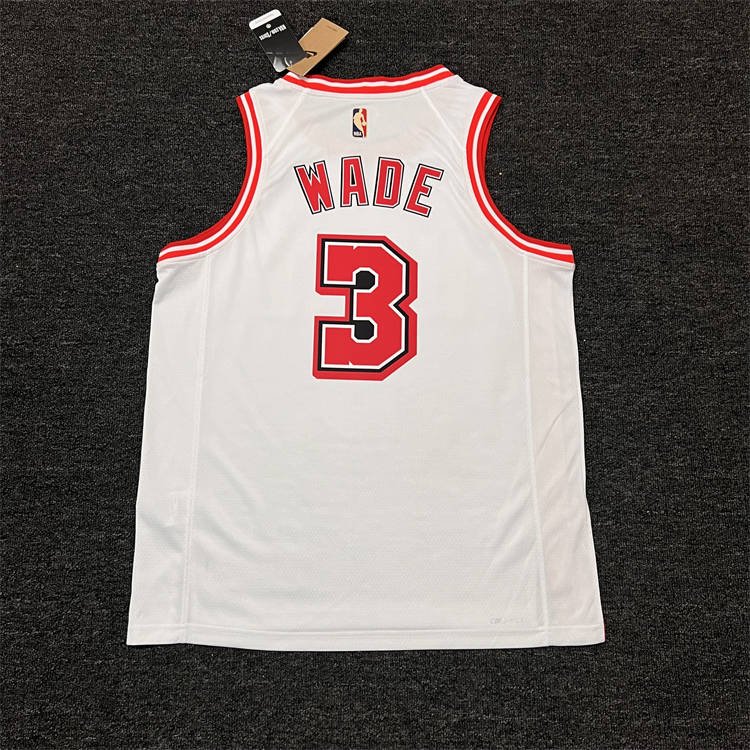 2450fb82 Miami Heat Jimmy Butler #22 White 22/23 Swingman Jersey - Classic Edition - Image 6