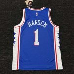 Philadelphia 76ers Joel Embiid #21 Royal 2022/23 Swingman Jersey - Icon Edition - Image 6