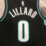 Portland Trail Blazers Damian Lillard #0 Black 22/23 Swingman Jersey - City Edition - Image 4