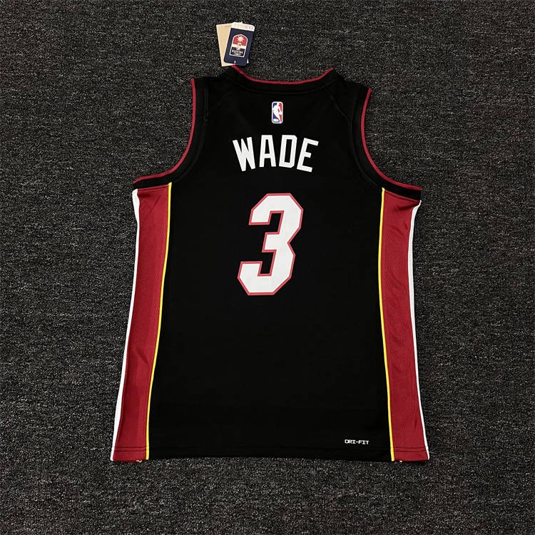 2928e016 Miami Heat Jimmy Butler #22 Black 22/23 Swingman Jersey - Icon Edition - Image 6