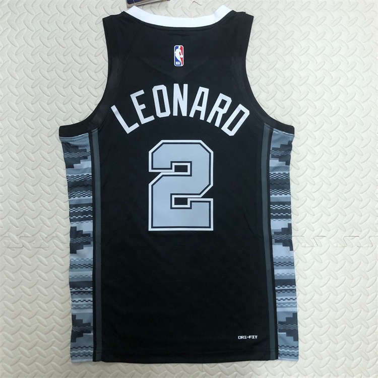 2ea53aab San Antonio Spurs Jeremy Sochan #10 Black 2022/23 Swingman Jersey - Statement Edition - Image 5