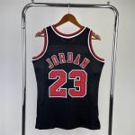 Chicago Bulls Dennis Rodman #91 Mitchell & Ness Black 97-98 Hardwood Classics Jersey - Image 4