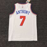 New York Knicks Jalen Brunson #11 White 2022/23 Swingman Jersey - Association Edition - Image 5