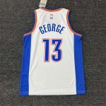 Oklahoma City Thunder Josh Giddey #3 White 2022/23 Swingman Jersey - Association Edition - Image 8