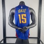 Denver Nuggets Nikola Jokic #15 Jordan Brand Blue 2022/23 Swingman Jersey - Statement Edition - Image 5
