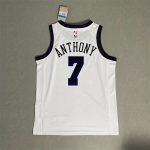 Los Angeles Lakers Anthony Davis #3 White 2022/23 Swingman Jersey - City Edition - Image 5