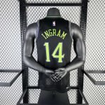 New Orleans Pelicans Zion Williamson #1 Black 2023/24 Swingman Jersey - City Edition - Image 5