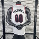 Portland Trail Blazers Damian Lillard #0 White 22/23 Swingman Jersey - Association Edition - Image 2