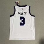 Los Angeles Lakers Anthony Davis #3 White 2022/23 Swingman Jersey - City Edition - Image 3