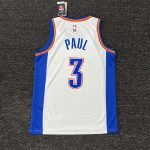 Oklahoma City Thunder Josh Giddey #3 White 2022/23 Swingman Jersey - Association Edition - Image 6