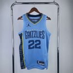 Memphis Grizzlies Ja Morant #12 Jordan Brand Light Blue 2022/23 Swingman Jersey - Statement Edition - Image 6