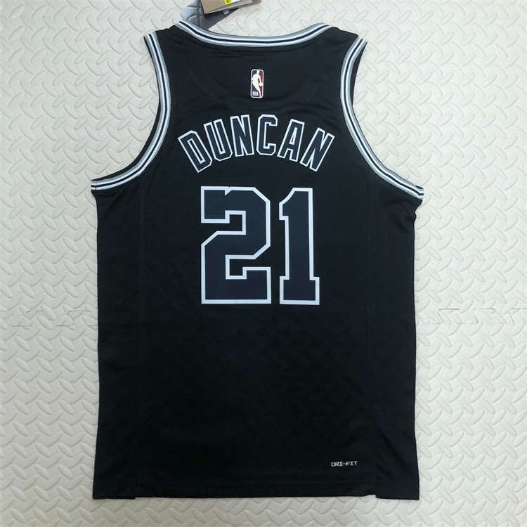 63874548 San Antonio Spurs Jeremy Sochan #10 Black 2022/23 Swingman Jersey - Classic Edition - Image 13