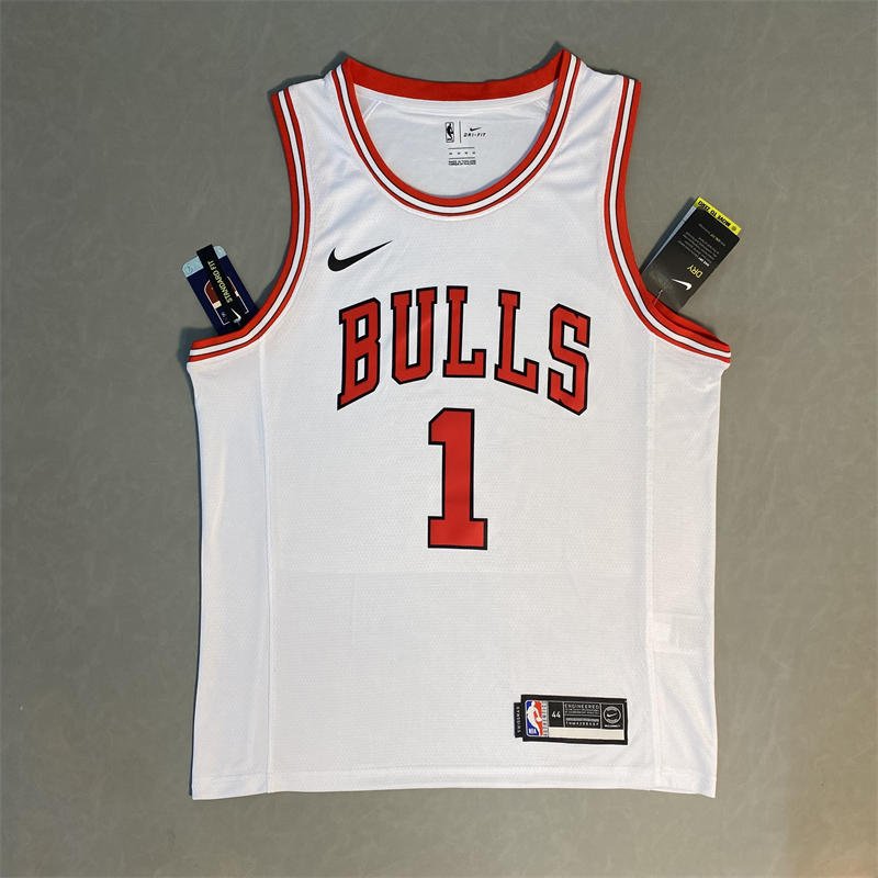 72f5e8ff Chicago Bulls DeMar DeRozan #11 White 2022/23 Swingman Jersey - Association Edition - Image 4