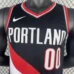 Portland Trail Blazers Damian Lillard #0 Black 2022/23 Swingman Jersey - Icon Edition - Image 5