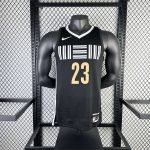Memphis Grizzlies Ja Morant #12 Black 2023/24 Swingman Jersey - City Edition - Image 4