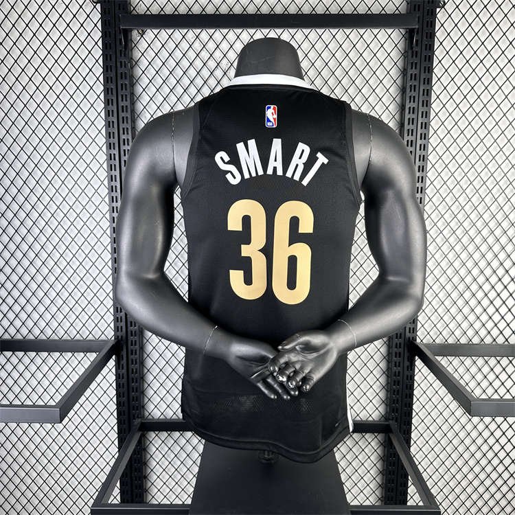 790cc8b2 Memphis Grizzlies Ja Morant #12 Black 2023/24 Swingman Jersey - City Edition - Image 9