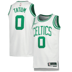 Boston Celtics Jayson Tatum #0 White 2022/23 Swingman Jersey - Association Edition