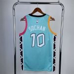 San Antonio Spurs Victor Wembanyama #1 Green 2022/23 Swingman Jersey-City Edition - Image 7