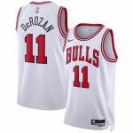 Chicago Bulls DeMar DeRozan #11 White 2022/23 Swingman Jersey - Association Edition