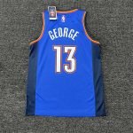 Oklahoma City Thunder Josh Giddey #3 Blue 2022/23 Swingman Jersey - Icon Edition - Image 8