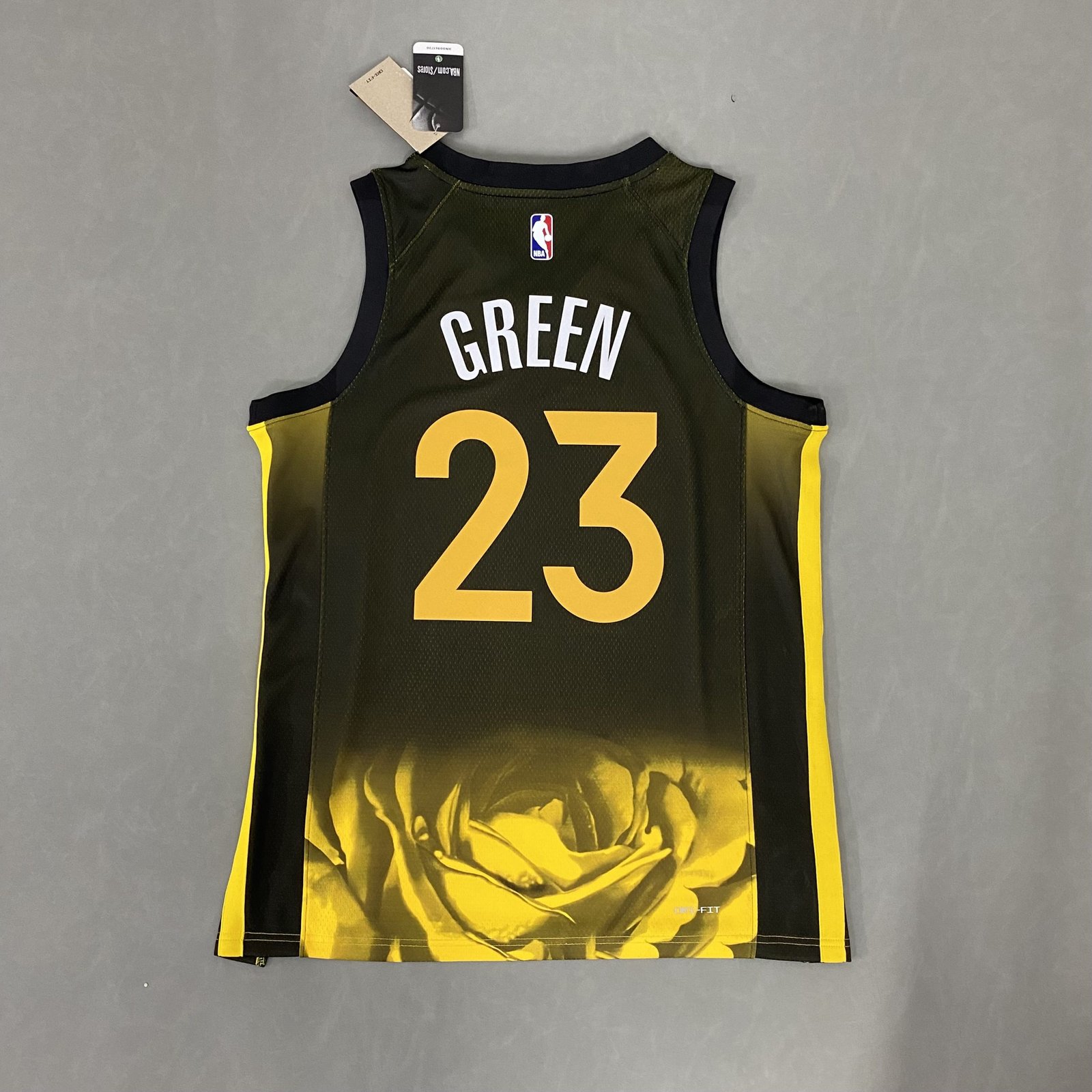 813e713c Golden State Warriors Stephen Curry #30 Black 2022/23 Swingman Jersey - City Edition - Image 6