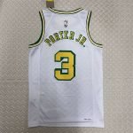 Houston Rockets Jalen Green #4 White 2022/23 Swingman Jersey - Classic Edition - Image 3