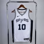 San Antonio Spurs Victor Wembanyama #1 White 2022/23 Swingman Jersey-Association Edition - Image 4