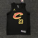 Cleveland Cavaliers Evan Mobley #4 Jordan Brand Black 2022/23 Swingman Jersey - Statement Edition - Image 5