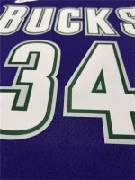 Milwaukee Bucks Giannis Antetokounmpo Purple 2022/23 Swingman Jersey - Classic Edition - Image 3