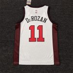 Chicago Bulls DeMar DeRozan #11 White 2022/23 Swingman Jersey - City Edition - Image 8