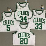 Boston Celtics Jayson Tatum #0 White 2022/23 Swingman Jersey - Association Edition - Image 2