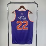 Phoenix Suns Kevin Durant #35 Purple 22/23 Swingman Jersey - Icon Edition - Image 9